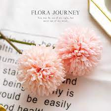 Nubry 3pcs artificial flowers bouquet fake peony silk hydrangea wildflowers arrangements with stems for wedding home centerpieces decor (light pink) 4.3 out of 5 stars 571 $12.99 $ 12. 1pc Artificial Dandelion Flower Fake Silk Flowers For Home Garden Wedding Party Decor Color Light Pink Walmart Com Walmart Com