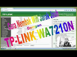 Untuk cara ini sebenarnya bisa dibilang lebih rumit sebab anda membutuhkan konfigurasi khusus tapi intinya sama saja. Nembak Wifi Jarak Jauh Dengan Tp Link Wa7210n By Caraku27