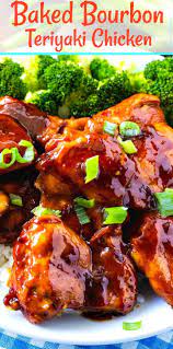 Baked Bourbon Teriyaki Chicken Spicy Southern Kitchen Recipe Teriyaki Chicken Side Dishes For Chicken Beef Recipes