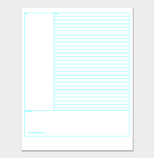 Download a free sample of my custom printable primary lined journal writing paper designed with a shaded line for tail letters. Lined Paper Template 38 Free Lined Papers In Word Pdf