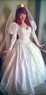 Ariel Wedding Dress By Mayumi Loves Sora D7gj00i Jpg 780 1584 Ariel Wedding Dress Disney Wedding Dresses Wedding Dress Costume