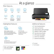 After setup, you can use the hp smart software to print, scan and copy files, print remotely and more. Hp Officejet 250 Mobile All In One Printer Walmart Com Walmart Com