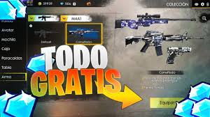 🤩 enter free fire, play, gather the 2021 tokens and trade them for a completely free weapon. Tener Gratis El Camuflaje Para Las Armas Free Fire Battlegrounds Youtube