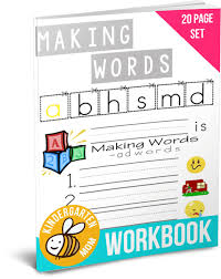 Making Words Free Printable Pack Homeschool Giveaways Spelling And Handwriting Making Words Word Families