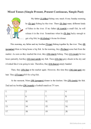 101 irregular past tense verbs in english. Mixed Tenses Simple Present Present Continuous Simple Past English Esl Worksheets For Distance Learning And Physical Classrooms
