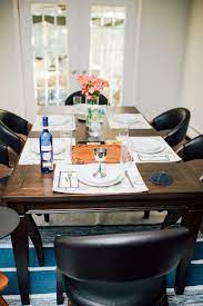 The room where the cooking is done, the room where reading and general entertainment, and the room where meals are eaten all seen their fair share of usage. A New Dining Room With Raymour Flanigan Just In Time For The High Holidays What S For Dinner Esq