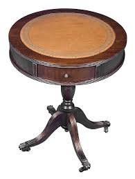 Century Antique Drum Table Interior Furniture Design Drum Table Diy Drums Table
