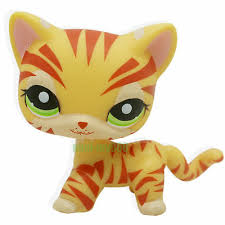 Pages with broken file links. 2pcs Littlest Pet Shop Rare Cream Yellow Orange Cat Green Eyes Lps 1451 1170