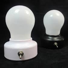 4 Led Light Bulb Set Portable Lamp Closet Battery Operated Cabinet Hom Alltopbargains