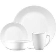 What type of plates can you microwave? Corelle 16 Piece Livingware Winter Frost Dining Set Big W