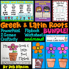 Greek And Latin Roots Anchor Chart Crafting Connections