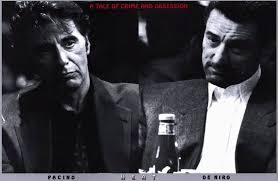 De Niro Vs Pacino Heat Love These Two Heat Movie Al Pacino Michael Mann