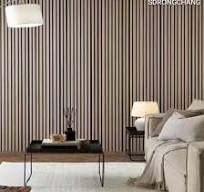 Personnalisation Décoration Mur Panneau MDF Placage Bois Panneaux  Acoustiques en Bois à Lattes