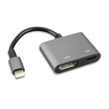4smarts Lightning To Hdmi Full Hd Adapter Black Grey