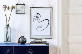 Same as in other rooms, scandinavian kitchens are minimalist without being cold and. Illustration Of Vase With Plant Ideal For Decorating Your Kitchen Or Living Room With Scandinavian And Elegant Style Art Collectibles Prints Vadel Com
