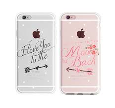 Love quotes for mobile cover. Couple Case For Him Her Cute Couples Things For Girlfriend Boyfriend I Love You To The Moon And Back Couple Matching Case For Hubby Wiffy Wife Husband Love Quotes Case For Iphone 7 Iphone 8 Pink