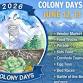 2026 Colony Days