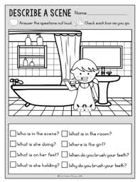 Wh question games and activities for esl. Wh Questions No Prep Freebie Describe A Scene Print And Go Worksheets