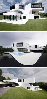 Osterferien im haus 11 „kreativität ohne grenzen. Haus Aussen Farben 11 Modernen Weissen Hauser Aus Der Ganzen Welt Die Geschwungenen Linien Und Pop Schwarz Gege Architektur Haus Architektur Haus Aussenfarben