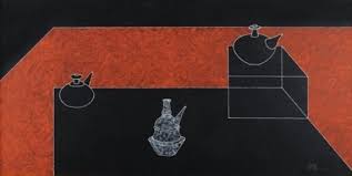 In the 1950s, he used geometric shapes to create a series of carnival paintings. Arturo Luz Art Auction Results