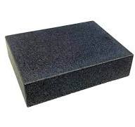 HHIP 4401-1597 6" X 8" X 2" Granite Surface Plate, Grade B, 0 Ledge