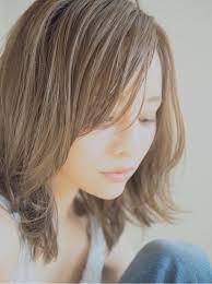 田中亜希子 ヘアスタイル ロブヘアスタイル ヘアカット ミディアム ヘアカット