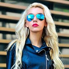 Blue aviator sunglasses new arrivals