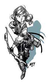 Female Archer By Njay On Deviantart Character Drawing Character Design Art