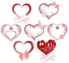 Download Valentine Day Hearts Vectors Svg File Free Download 3axis Co