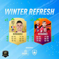Lucas hernández fc bayern france. Brokerfut Not A Fifa 20 Trader On Twitter Lucas Hernandez Winter Refresh Prediction Based On Offline Mode Upgrades Winterrefresh Fifa19