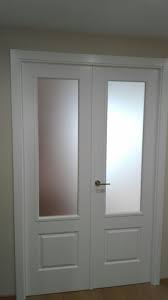 Puertas Puertassanrafae Modelo 9202 Rtl Cristal Mate Calidad Diseno Lacadosenblanco Sevilla Puertas De Aluminio Puertas Interiores Puerta Para Interior