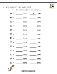 You may not remember the first time you understood how and why 2 + 2 = 4, but rest assured, it was a monumental moment. Tens And Ones Worksheets Grade 2 Preschool Worksheet Gallery