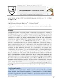 Jabatan perkembangan kurikulum adalah salah sebuah jabatan yang berperanan dalam menyokong inisiatif, projek dan program kementerian pendidikan dalam mencapai kpi kementerian. Pdf A Critical Review Of The School Based Assessment In Brunei Darussalam