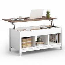Also consider home office furniture coffee tables or coffee end table for display of those handsome art book volume a good. Costway Lift Top Coffee Table W Hidden Compartment And Storage Shelves Modern Furniture Target