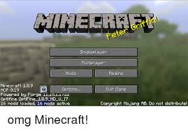 As for servers, i have no clue. Feter Driffin Singleplayer Multiplayer Mods Healms Minecraft 183 Mcf 919 Powered By Forge Lià¹•à¹• Optifine Optifine 189 Hd U I 16 Mods Loaded 16 Mods Active Options Quit Game Copyright Mojang Ne Do Not Distribute