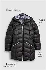 Pink Long Padded Jacket 3 16yrs Padded Jacket Jackets Girls Jacket
