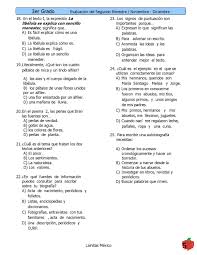Clippedonissuu From Examen 3er Grado Bimestre 2 Bimestre Grado Tercer Grado