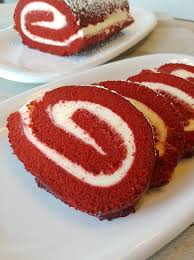The red velvet flavor trend is so hot that it's literally on fire these days. Red Velvet Cake Roll With Whipped Cream Cheese Jett S Kitchen