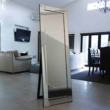 Shop for full length mirror at bed bath & beyond. Full Length Upright Free Standing Beveled Mirror 56 Cm X 167 Cm Quote C120 Melbourne Mirrors