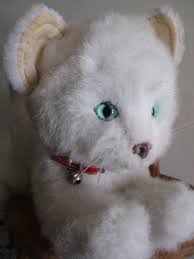 Vintage Real Soft Toys White Kitten Cat Stuffed Soft Toy England White Kittens Cats And Kittens Cats