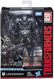 He is a ruthless cybertronian mercenary who had affiliated himself with the creators as a cybertronian assassin and bounty hunter, which led to his earthly presence when. Transformers Gen Studio Series Deluxe Lockdown Gen Studio Series Deluxe Lockdown Buy Lockdown Toys In India Shop For Transformers Products In India Flipkart Com