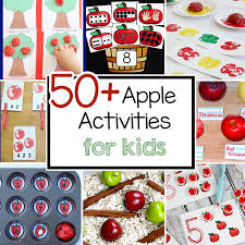 Here are 20 fun and simple activities for toddlers that will keep them engaged and busy with sensory, fine motor, problem solving and curiosity! 50 Fun Apple Activities For Preschoolers Kindergarten