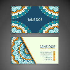 Check spelling or type a new query. Free Vector Cute Business Card In Boho Style