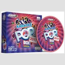 Details About Karaoke Cdg Discs Zoom Pop Box Hits 2016 2017 240 Chart Hits 12 Cd G Discs