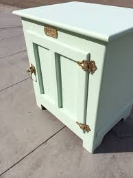 Vintage White Clad Reproduction Vintage Ice Box Diy Furniture Refurbished Furniture