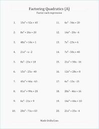 Solving Polynomial Equations Worksheet Answers Best Of Solving Polynomial Equations By Factoring Worksheet T Factoring Quadratics Algebra Worksheets Quadratics
