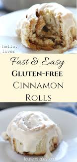 Fast Easy Gluten Free Cinnamon Rolls Recette Sucreries Sans Gluten Patisserie Sans Gluten Aliments Sans Gluten