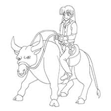 Free printable bull coloring pages. 10 Cute Bull Coloring Pages For Your Toddler