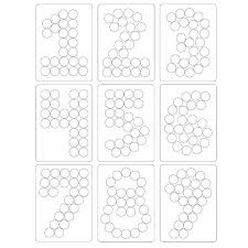 Slice the cake along the dotted lines. Number Cake Templates Printable 3 Inch Number Stencil 10 Number Stencils