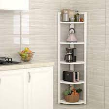 Check spelling or type a new query. Buy Tribesigns 5 Tier Corner Shelf Modern Corner Bookshelf Small Bookcase Storage Rack Plant Stand For Living Room Home Office Kitchen Small Space White Online In Turkey B07xhq19zr